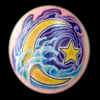 Looking for unique  Tattoos? Islamic Moon and Star